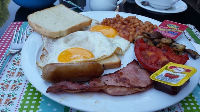 full English breakfast